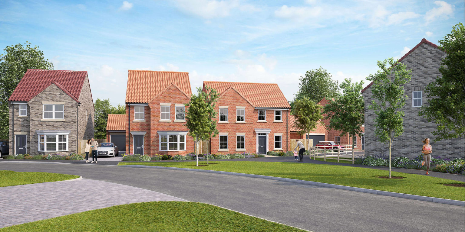 New build homes in Immingham, Lincolnshire